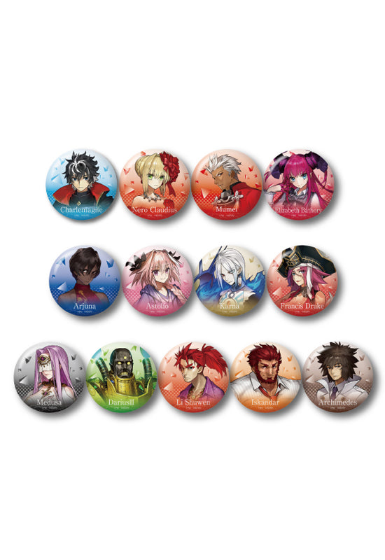 Fate/EXTELLA LINK HOBBY STOCK Can Badge vol.1 (Box of 50 Blind Packs)