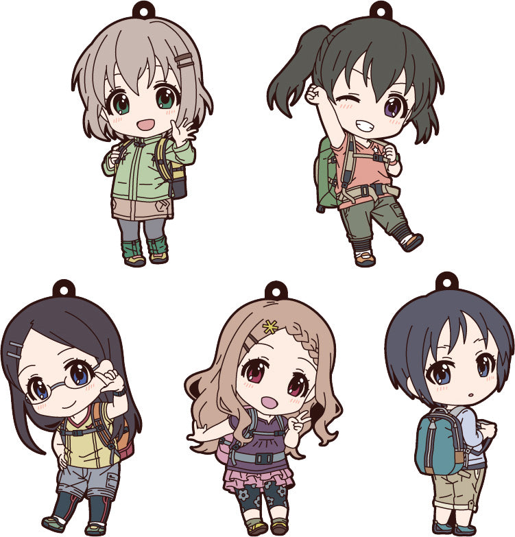 Encouragement of Climb Third Season GOOD SMILE COMPANY Encouragement of Climb Third Season: Nendoroid Plus Collectible Rubber Keychains (Set of 5 Characters)