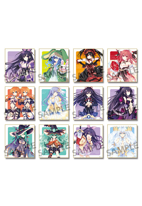 Date a Live HOBBY STOCK Date a Live Trading Mini Shikishi vol.2 (Box of 12 Blind Pack)