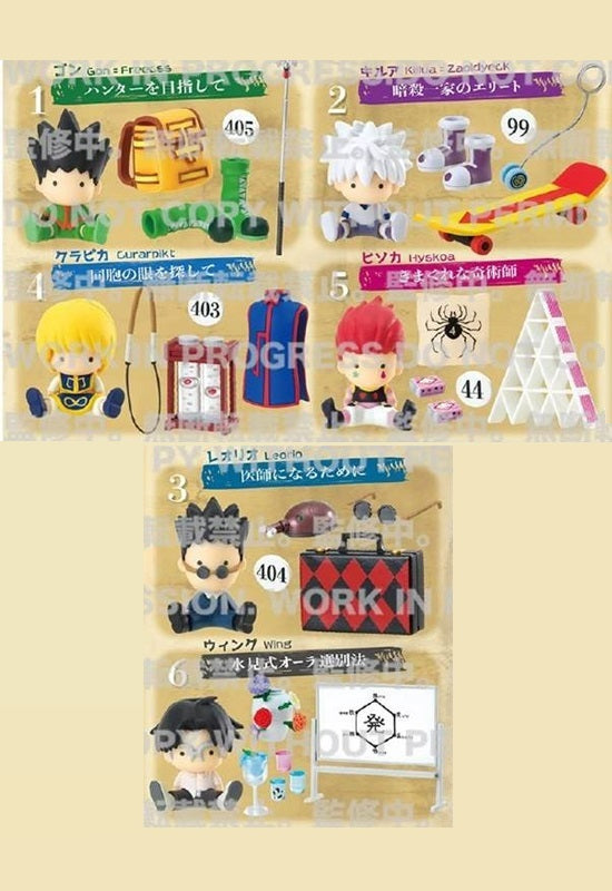 HUNTER x HUNTER Re-ment Miniature Collection (1 Random Blind)