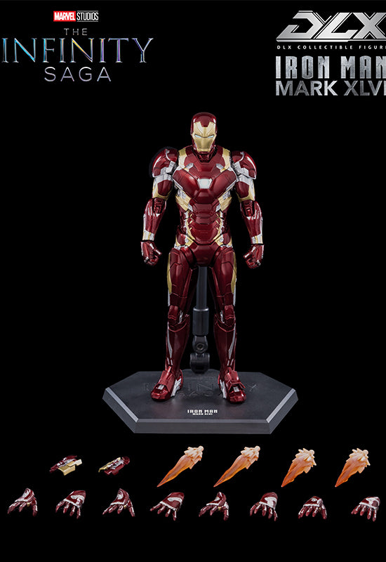 The Infinity Saga threezero DLX Iron Man Mark 46