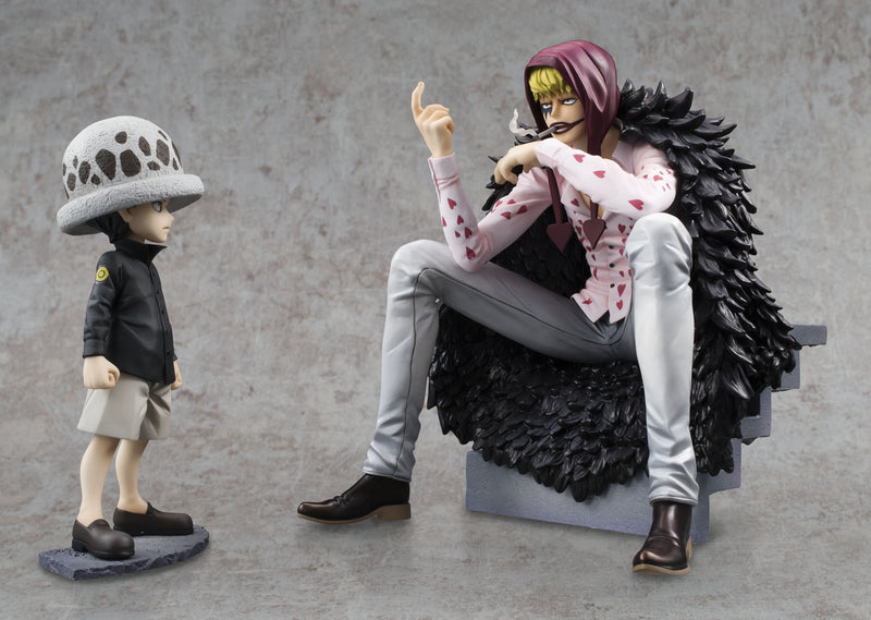 ONE PIECE P.O.P LIMITED EDITION CORAZON & LAW