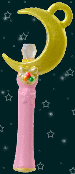 Petit Char! Pretty Soldier Sailor Moon Princess Serenity & Moon Stick Cha