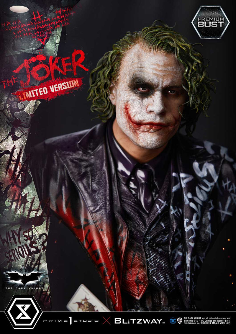 The Dark Knight Prime 1 Studio Premium Bust The Joker Limited Version