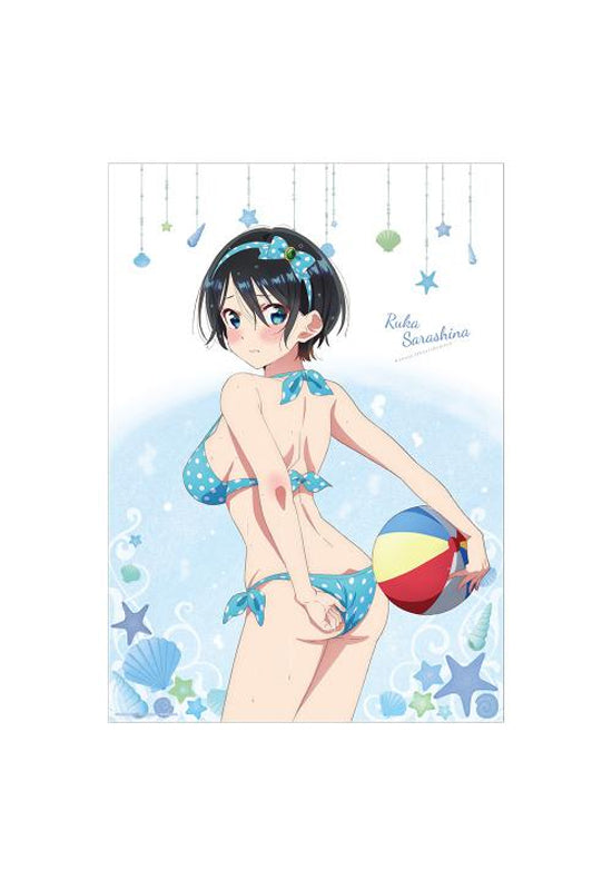 Rent-A-Girlfriend KADOKAWA Swimsuit and Girlfriend A3-Sized Clear Poster Ruka Sarashina