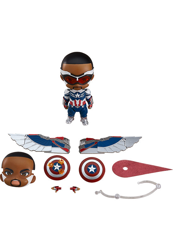1618-DX The Falcon and The Winter Soldier Nendoroid Captain America (Sam Wilson) DX