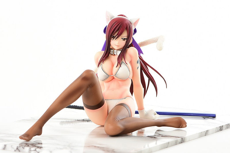 Fairy Tail OrcaToys Erza Scarlet WHITE CAT Gravure Style