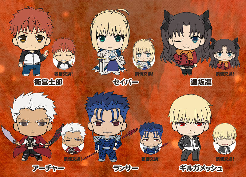 Fate/stay night [Unlimited Blade Works] Good Smile Company Picktam!: Fate/stay night [Unlimited Blade Works] (Set of 6 Characters)