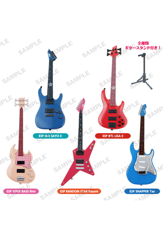 Bang Dream! Bushiroad CreativeTrading ESP×Bang Dream! Guitar & Bass Collection Figures (1 Random Blind Box)