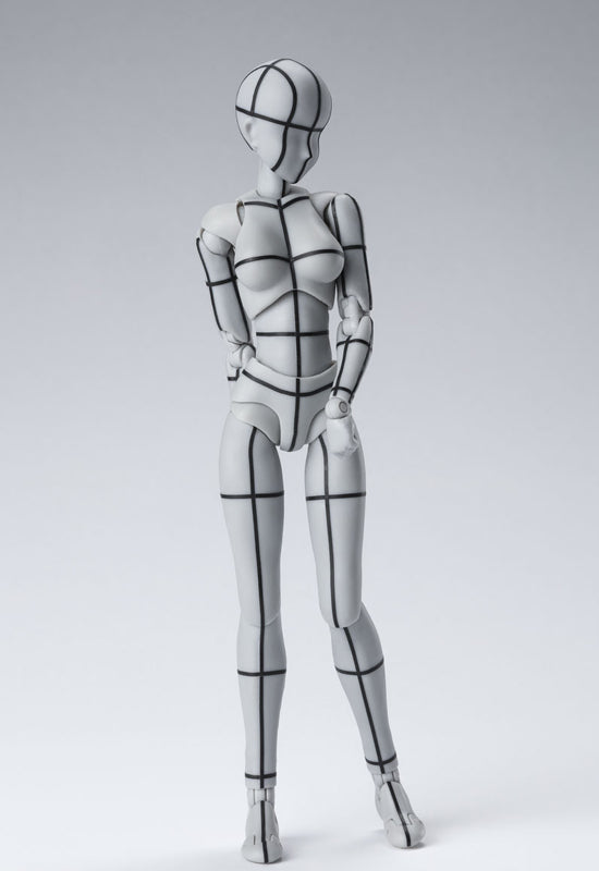 Bandai S.H.Figuarts Body-chan -Wire Frame- (Gray Color Ver.)