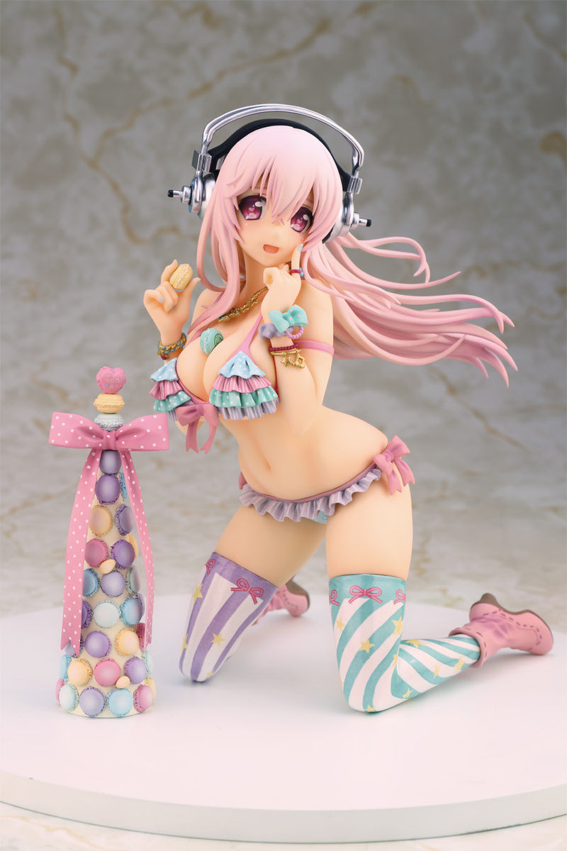 SUPER SONICO THE ANIMATION ALPHAMAX SUPER SONICO with MACAROON TOWER