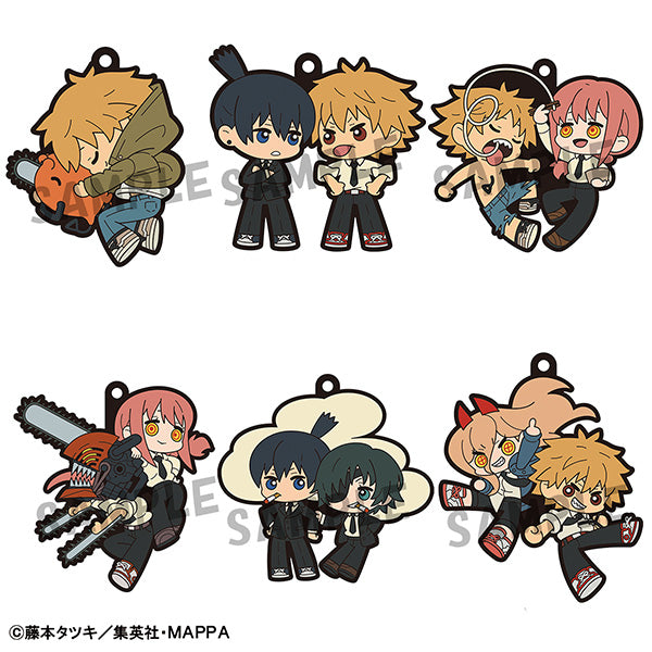 Chainsaw Man MEGAHOUSE Rubber Mascot Buddycolle(Set of 6)