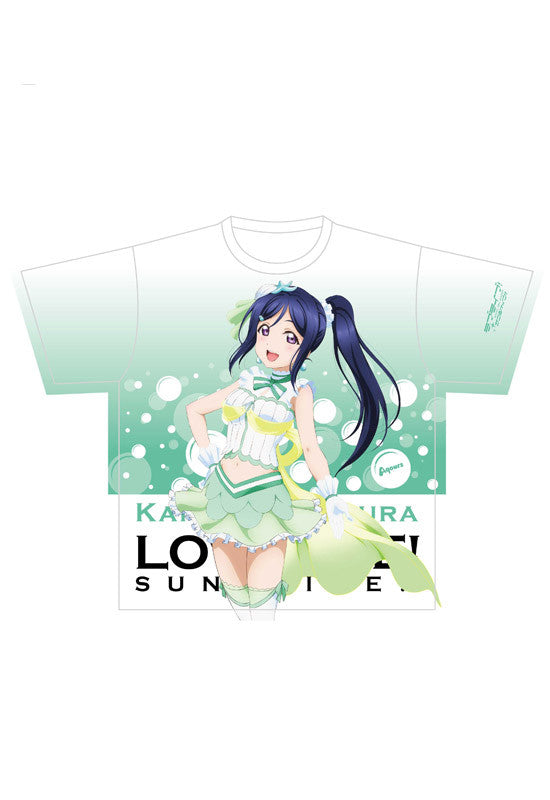 Love Live! Sunshine!! KADOKAWA Full Graphic T-shirt MATSUURA KANAN