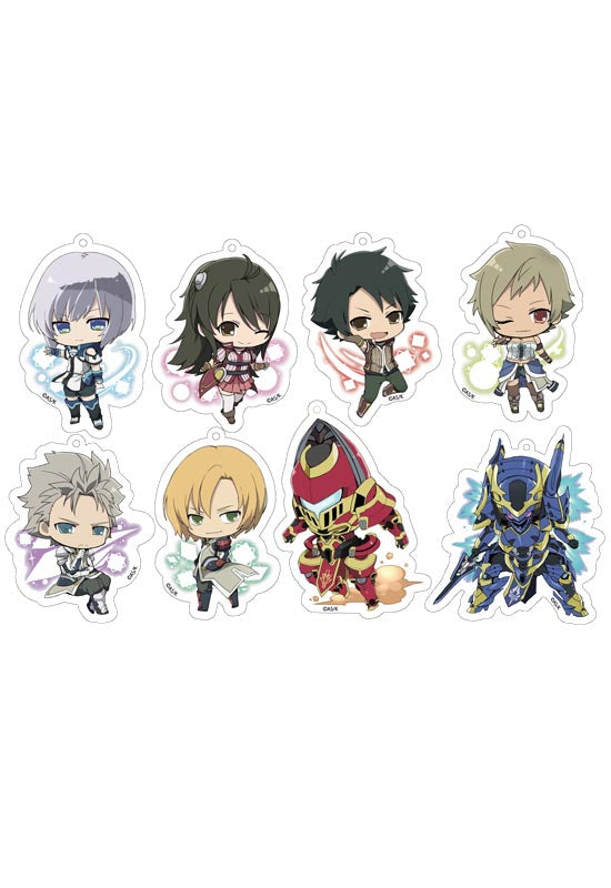 Knight’s & Magic Genco Genco Sparkling Acrylic Collection (Set of 8 Characters)