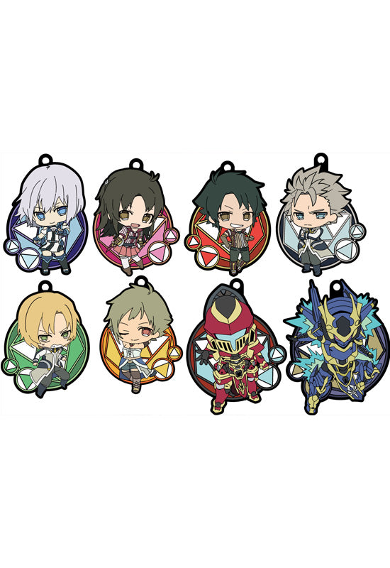 Knight's & Magic Genco Rubber Strap Collection (Set of 8 Characters)