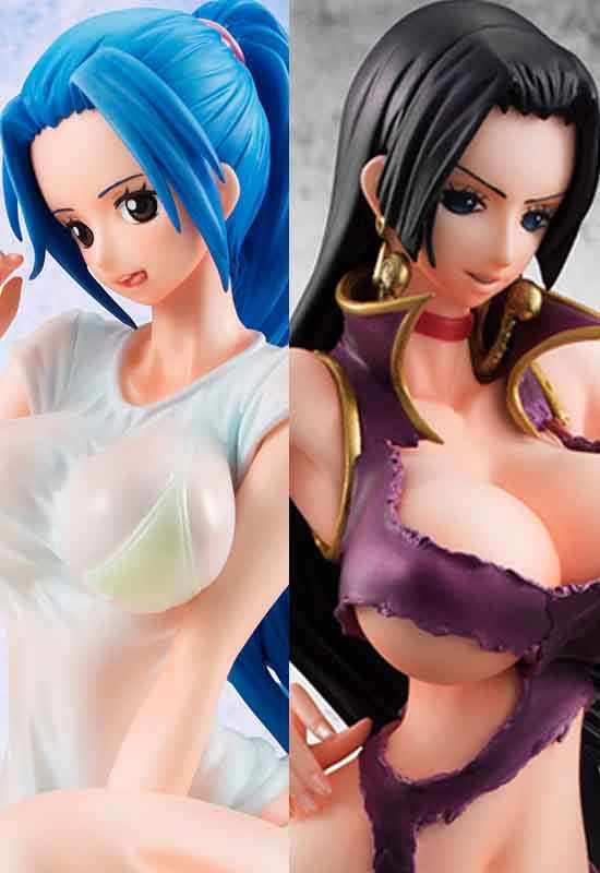 ONE PIECE MEGAHOUSE EXCELLENT MODEL LIMITED OP “LIMITED EDITION"  EMPRESS＆PRINCESS