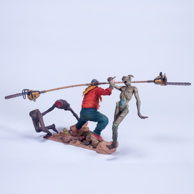 The SHAOLIN cowboy Union creative 15.75 inch length(40cm) Polystone  & Diecast Figure