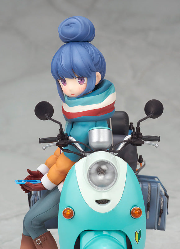 Yuru Camp ALTER Stamp Rin Shima with Scooter