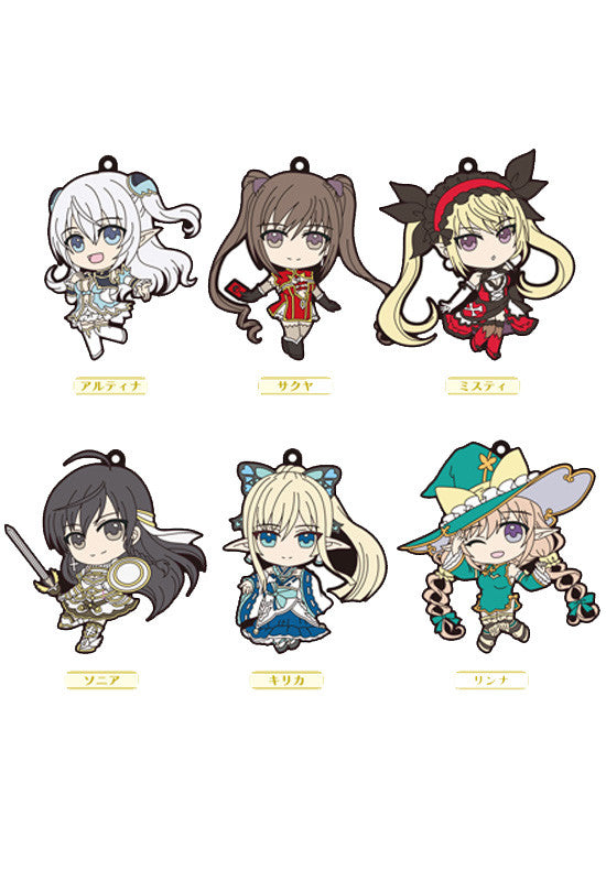 Shining Series FREEing Trading Rubber Straps (Set of 6 Characters)