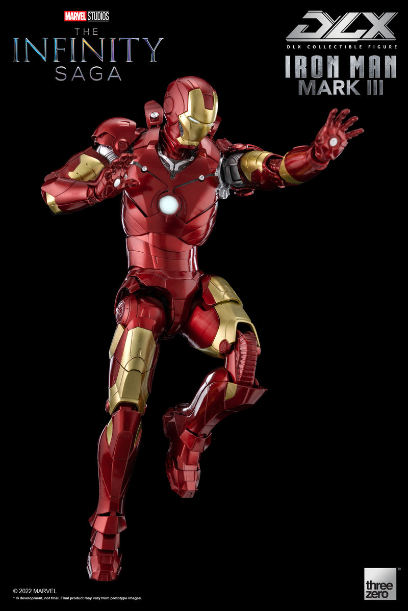 Marvel Studios Infinity Saga Threezero DLX Iron Man Mark 3