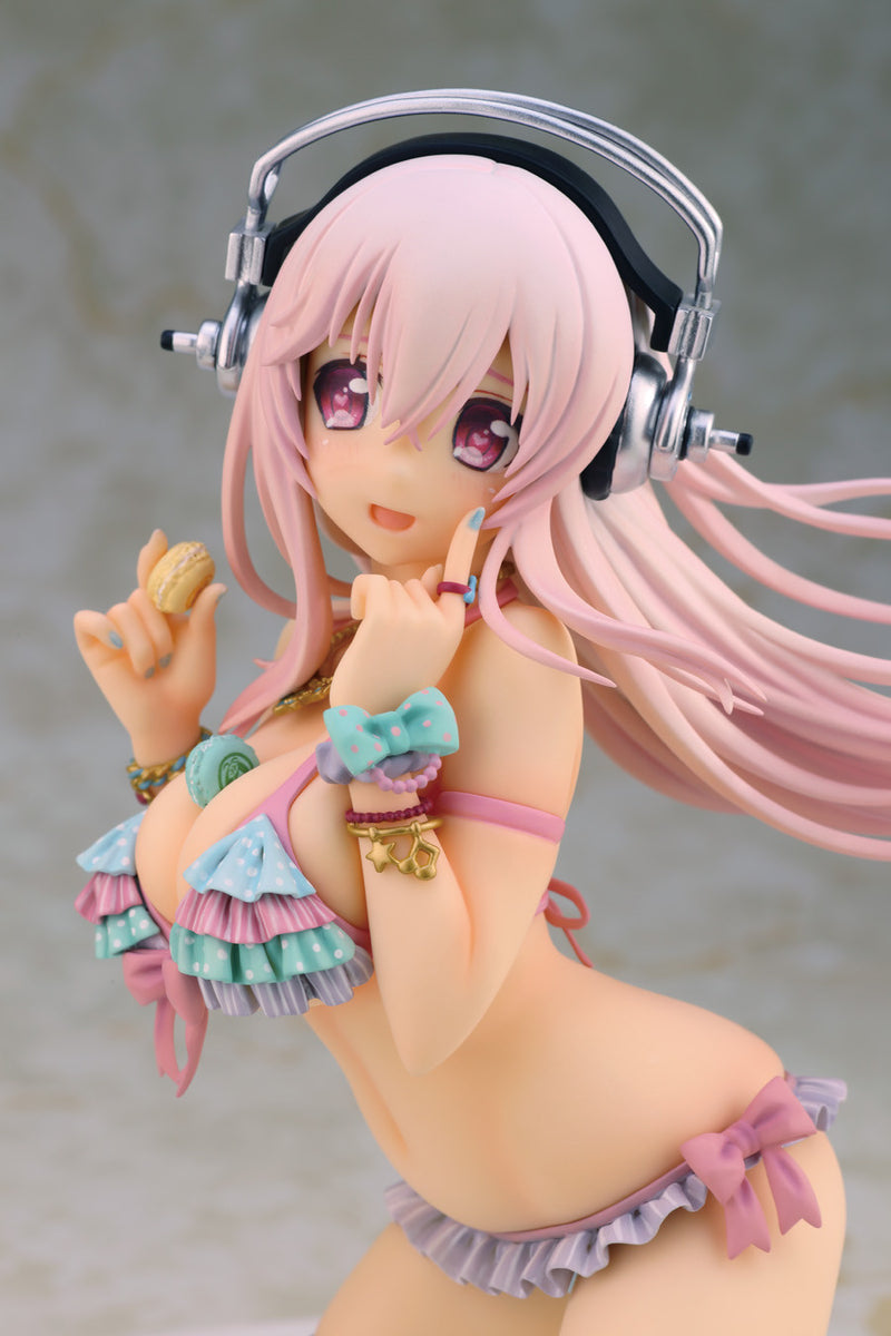 SUPER SONICO THE ANIMATION ALPHAMAX SUPER SONICO with MACAROON TOWER