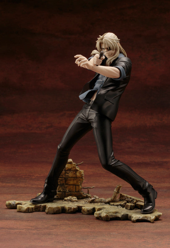GANGSTA スタンド付きBIG 缶バッジ ウォリック GANGSTA. KOTOBUKIYA WORICK ARCANGELO ARTFX J