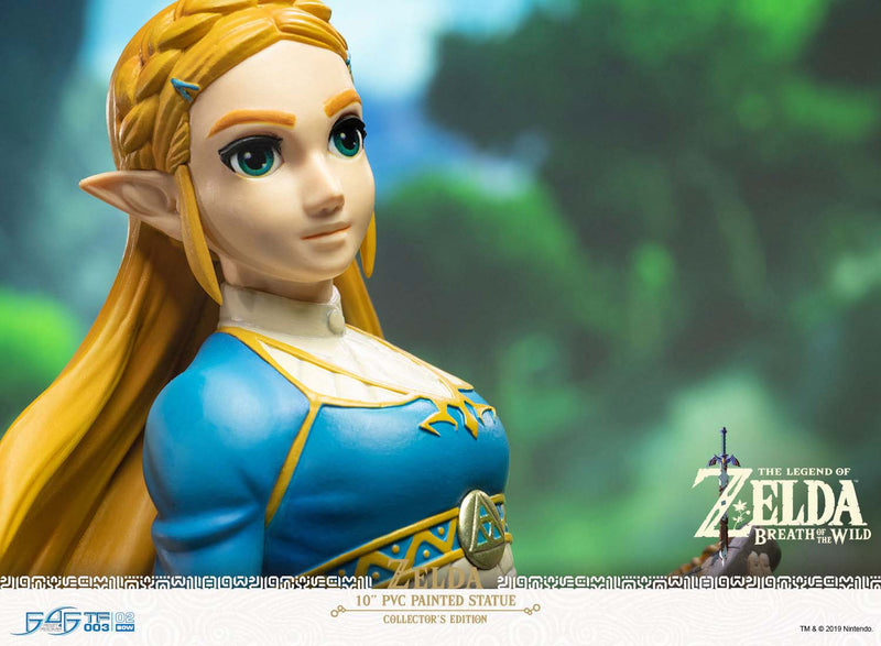 The Legend of Zelda: Breath of the Wild First 4 Figures Zelda PVC Statue Collector's Edition
