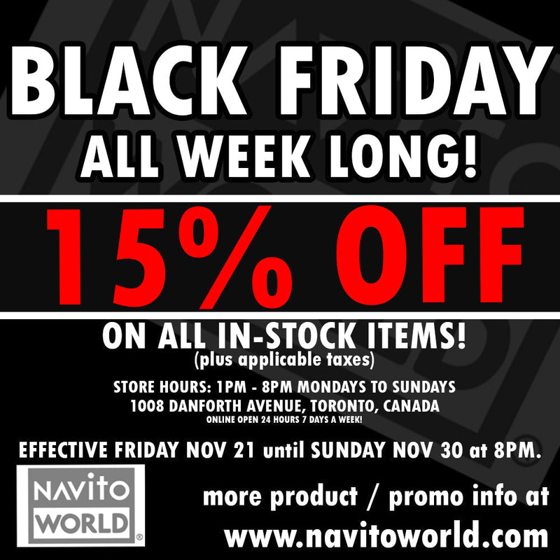 BLACK FRIDAY 2025 - 9 DAYS LONG!