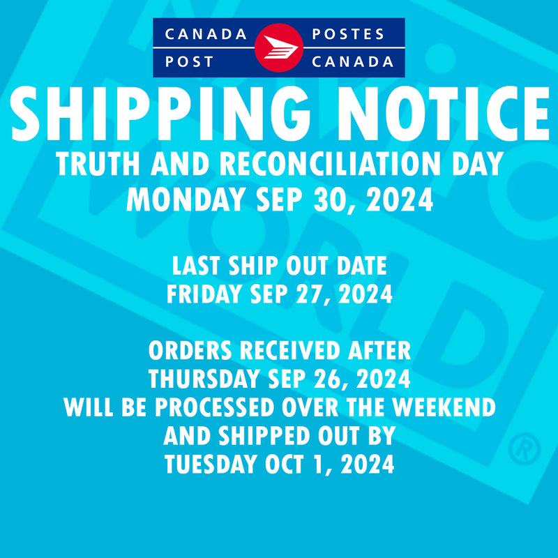 CANADA POST - SHIPPING NOTICE - SEPTEMBER 2024