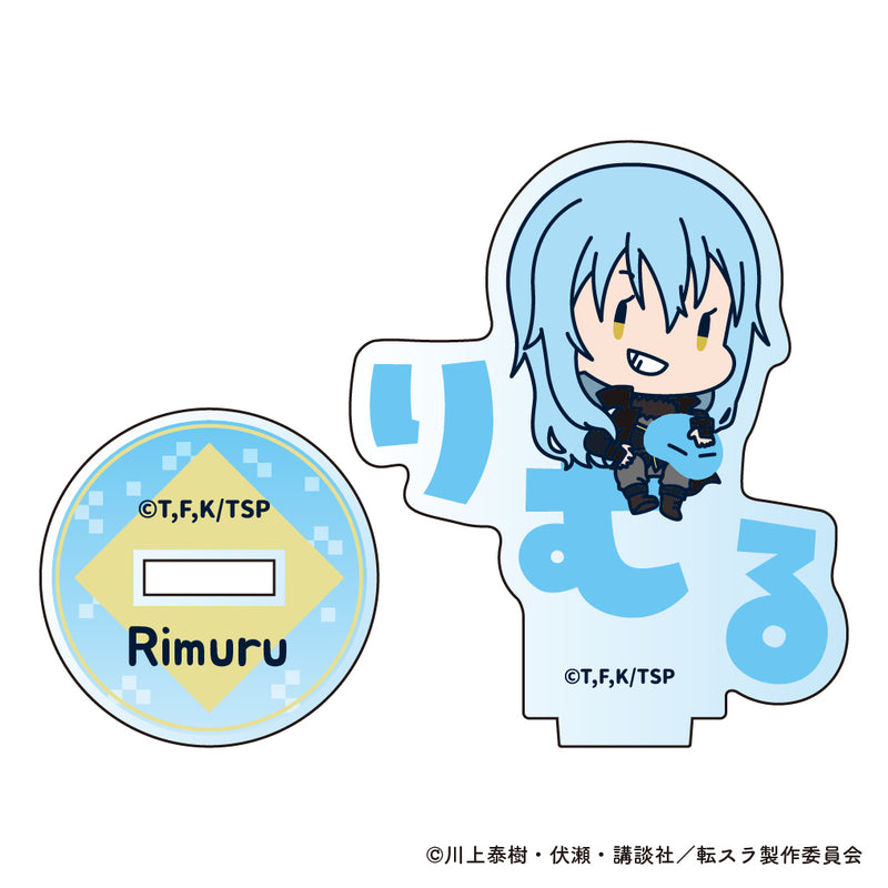 That Time I Got Reincarnated as a Slime XEBEC Onamae Pitanko Mini Acrylic Stand