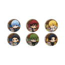 Kuroko's Basketball A3 Can Badge 19 Reading Ver. (Mini Character Illustration)