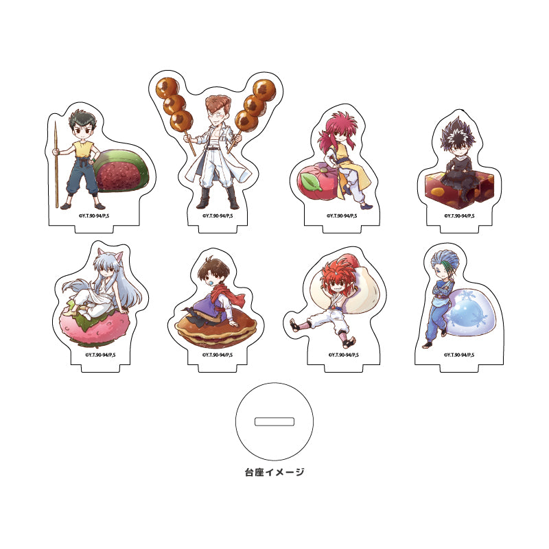 YuYu Hakusho A3 Acrylic Petit Stand 10 Hana yori Dango Ver. (Graff Art Illustration)