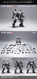 SHADOW TROOPS EX SERIES BIGFIREBIRD BUILD EX03 CYANMIST & EX04 SHADOWRABBIT PLASTIC MODEL KIT