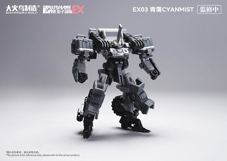 SHADOW TROOPS EX SERIES BIGFIREBIRD BUILD EX03 CYANMIST & EX04 SHADOWRABBIT PLASTIC MODEL KIT