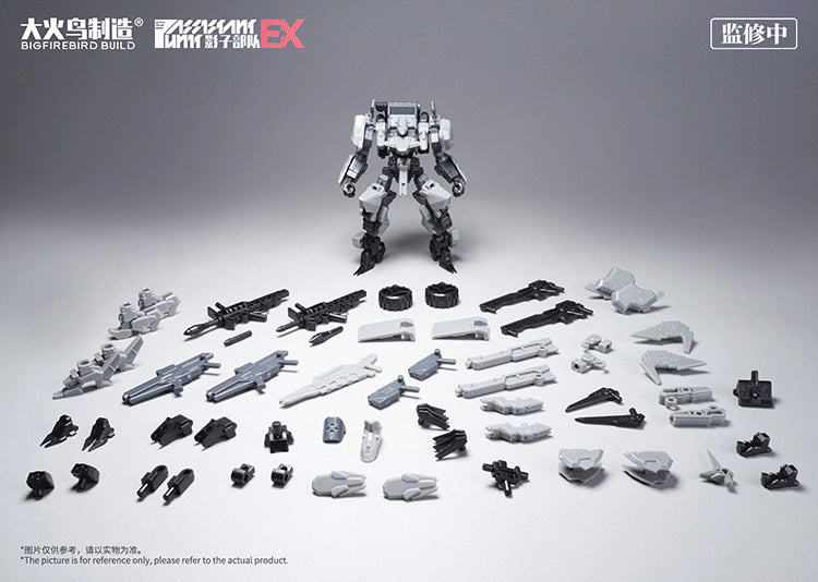 SHADOW TROOPS EX SERIES BIGFIREBIRD BUILD EX03 CYANMIST & EX04 SHADOWRABBIT PLASTIC MODEL KIT