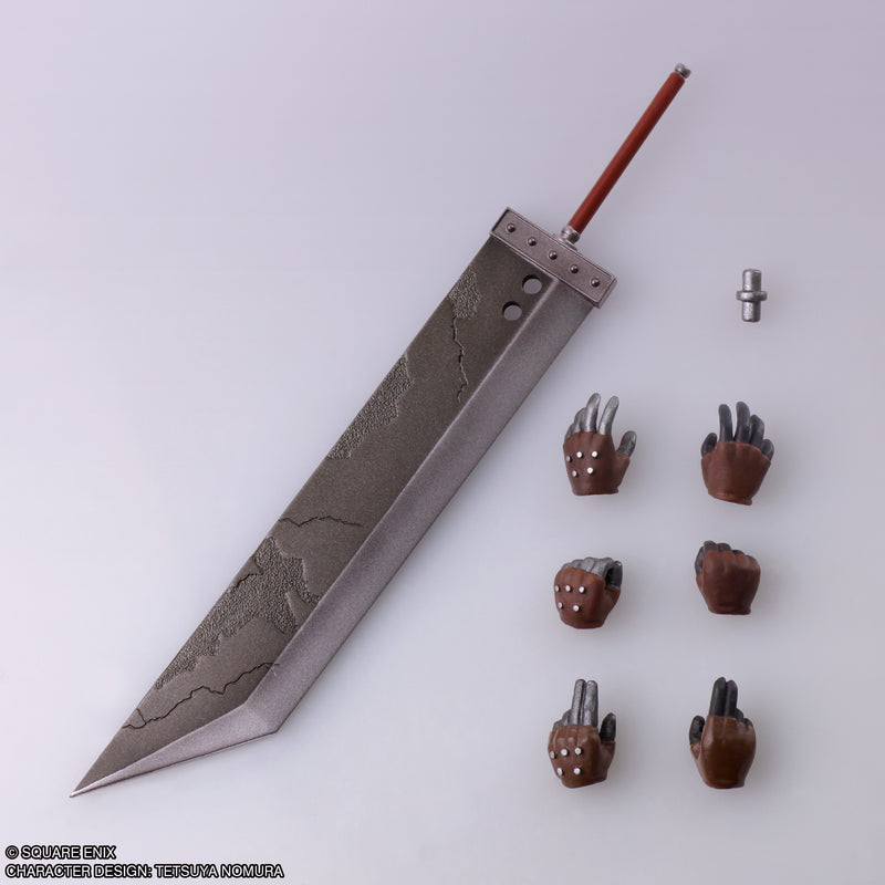 Final Fantasy VII Square Enix Bring Arts Cloud Strife & Hardy Daytona