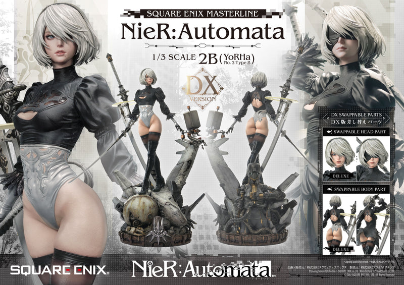 NieR:Automata SQUARE ENIX MASTERLINE 1/3 Scale - 2B (YoRHa No.2 Type B) Deluxe Ver.