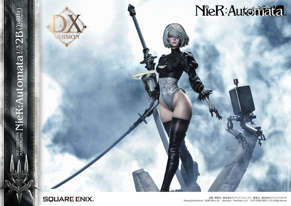 Square Enix Masterline NieR: Automata 2B (YoRHa No. 2 Type B): Deluxe Ver.  1/3 Scale Statue: SQUARE ENIX - Tokyo Otaku Mode (TOM)