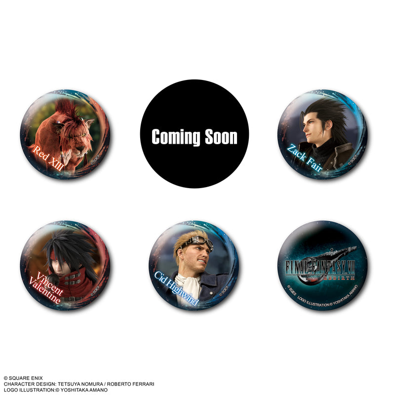 Final Fantasy VII Rebirth Square Enix Can Badge Collection (1 Random)