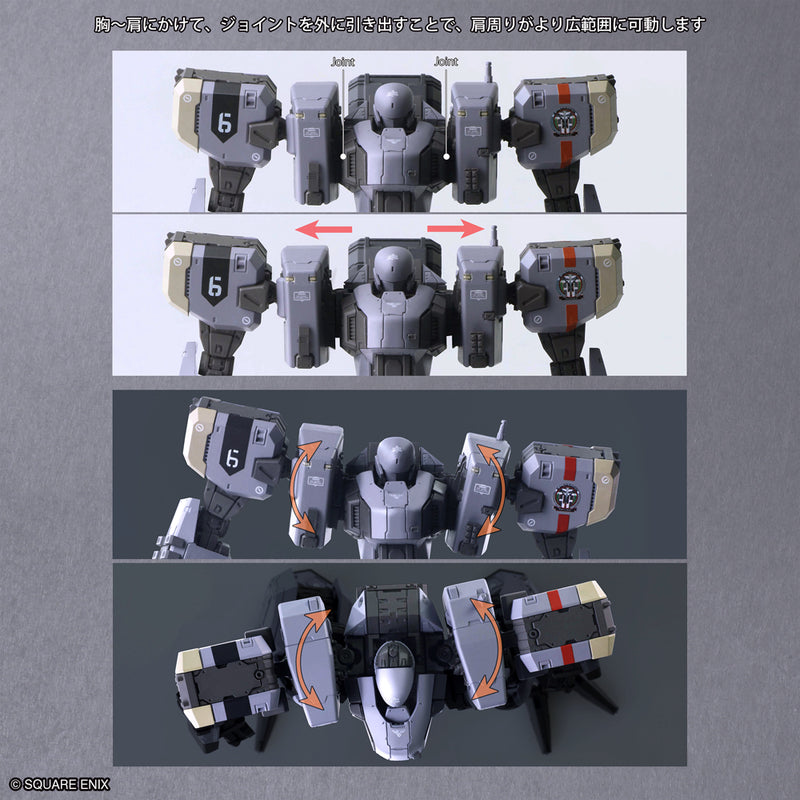 Front Mission Square Enix Structure Arts Plus 1/48 Scale Plastic Model Kit Series Zenith V 30th Anniversary Edition