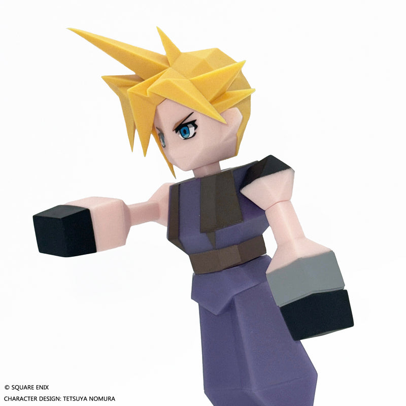 Final Fantasy VII Square Enix Polygon Soft Vinyl Figure Cloud Strife
