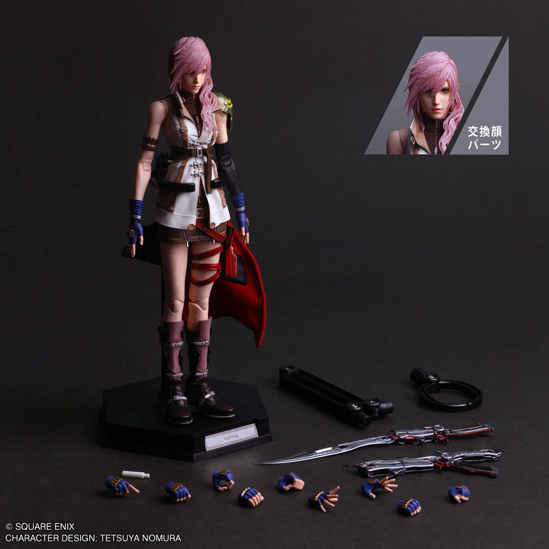 Final Fantasy XIII Square Enix Play Arts Shin Lightning