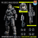 HALO: REACH 1000toys inc. RE:EDIT 1/12 SCALE SPARTAN-B312 (Noble Six) EXCLUSIVE EDITION (re-run)