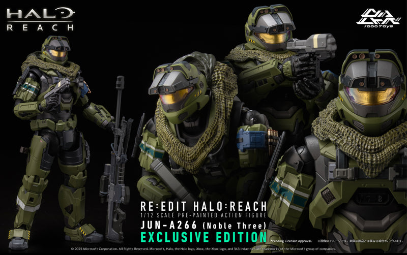 HALO: REACH 1000toys inc. RE:EDIT 1/12 SCALE JUN-A266 (Noble Three) EXCLUSIVE EDITION