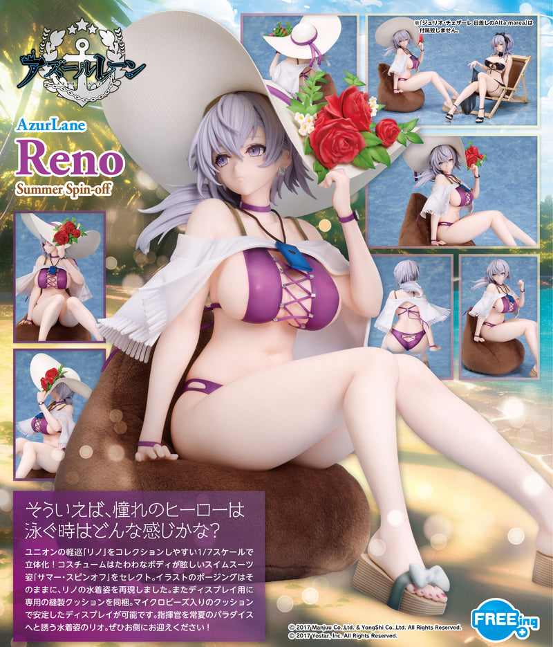 Azur Lane FREEing Reno: Summer Spin-off