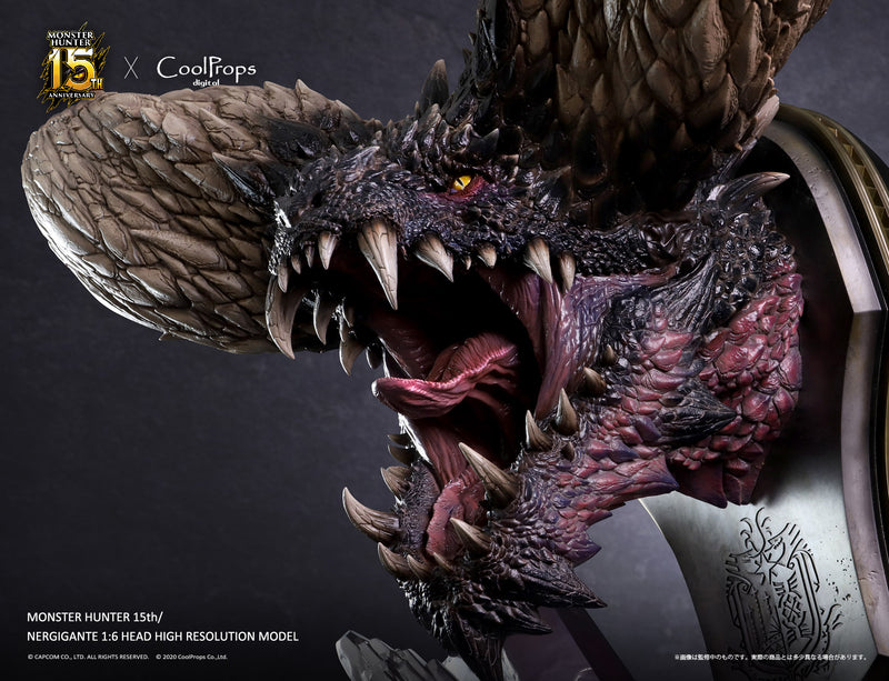 Monster Hunter CoolProps 15th Nergigante 1/6 Head High Resolution Model