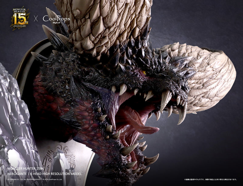 Monster Hunter CoolProps 15th Nergigante 1/6 Head High Resolution Model