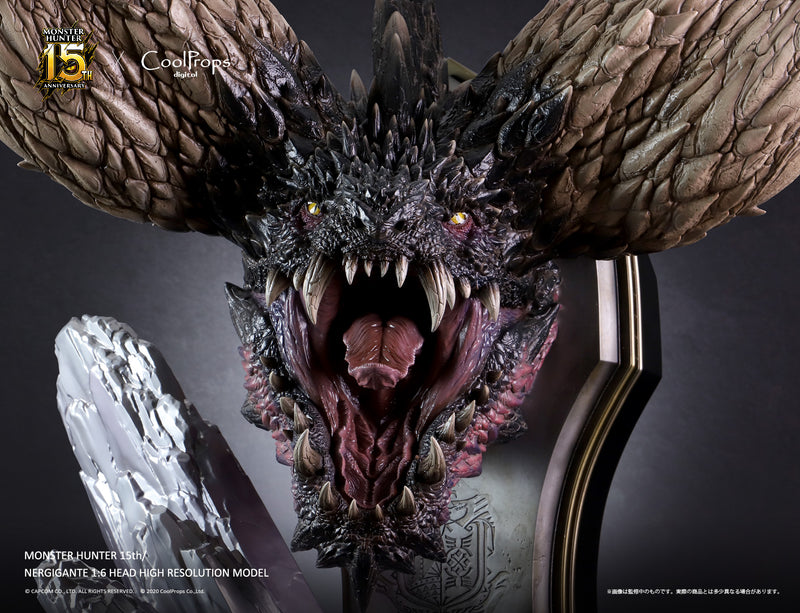 Monster Hunter CoolProps 15th Nergigante 1/6 Head High Resolution Model