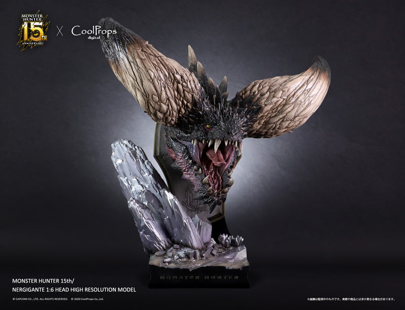 Monster Hunter CoolProps 15th Nergigante 1/6 Head High Resolution Model