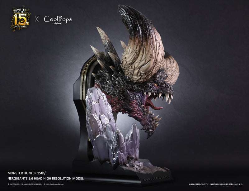 Monster Hunter CoolProps 15th Nergigante 1/6 Head High Resolution Model